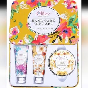 Hand Care Gift Set - Yellow Floral